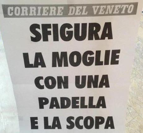 Doppi sensi, fonte:corriere del Veneto