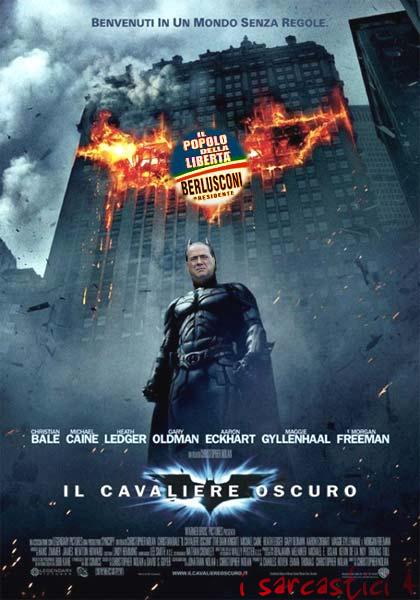 La locandina del film Batman - Il cavaliere oscuro