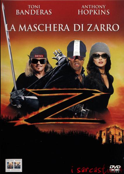 La locandina del film La maschera di Zorro