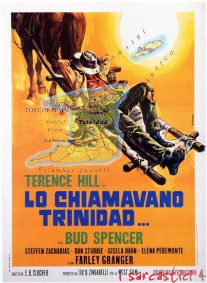 La locandina del film Lo chiamavano Trinità