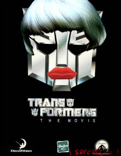 La locandina del film Transformers