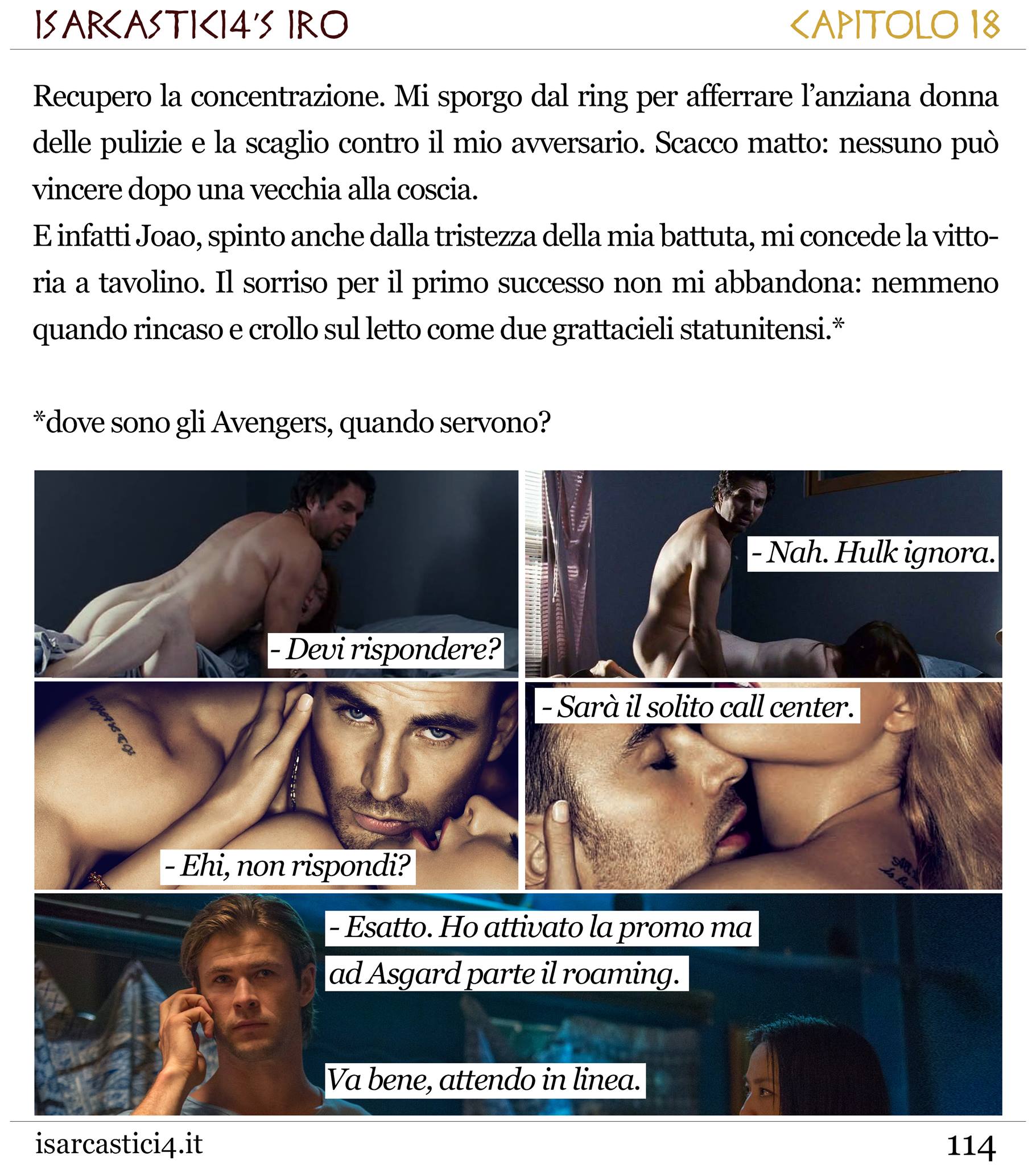 Il primo racconto scritto come un porno: trama confusa, nessun pudore, epilogo amaro.