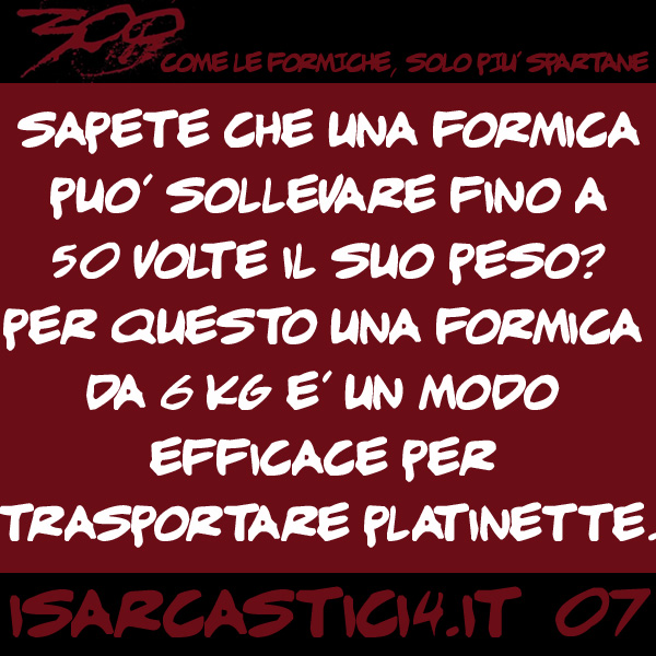 300, satira e aforismi: frase numero 07