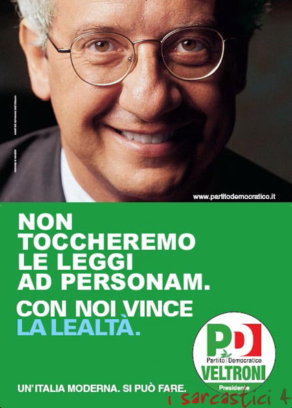 Elezioni 2008: manifesti Partito Democratico