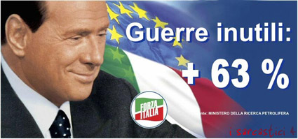 Elezioni politiche 2001 - manifesto Berlusconi