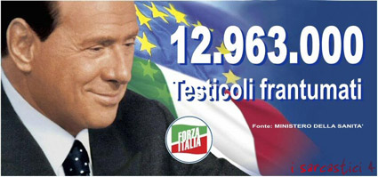 Elezioni politiche 2001 - manifesto Berlusconi