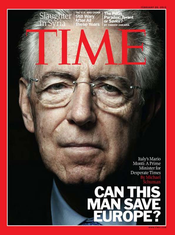 time cover - mario monti - can this man save europe