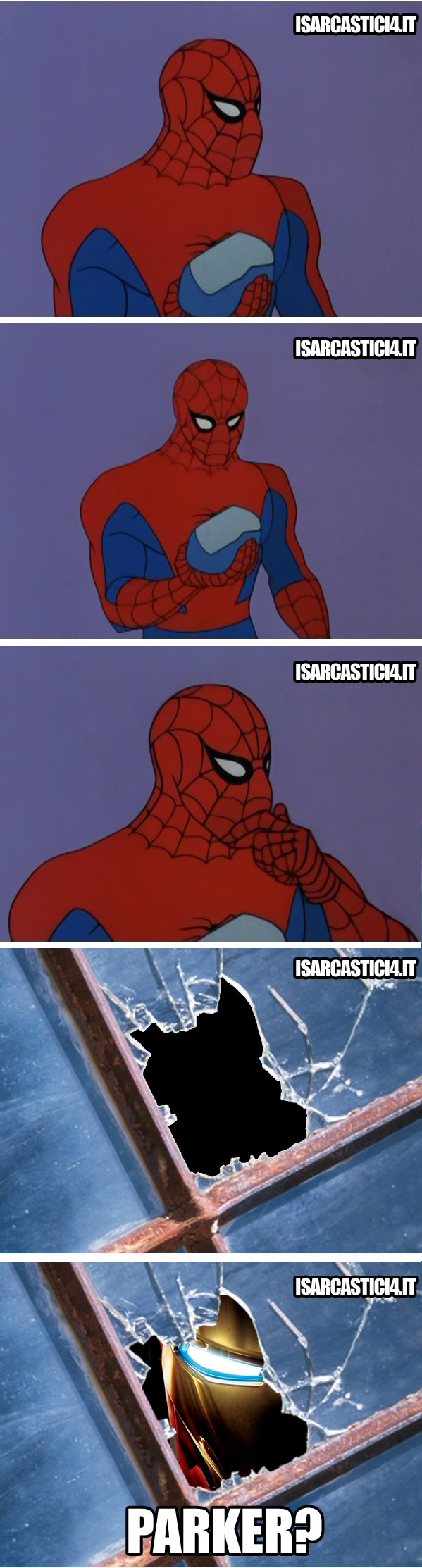 Friendly neighborhood 60s Spider-Man meme