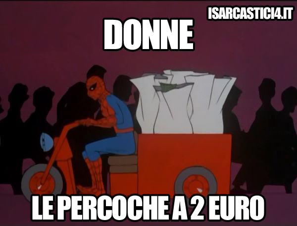 60s Spider-Man meme ita - ambulante con apecar