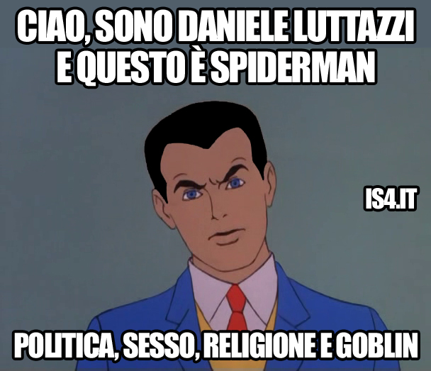60s Spider-Man meme ita - Luttazzi decameron: politica, sesso, religione e morte