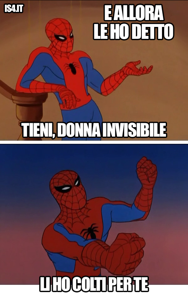 60s Spider-Man meme ita -  Romanticismo/03