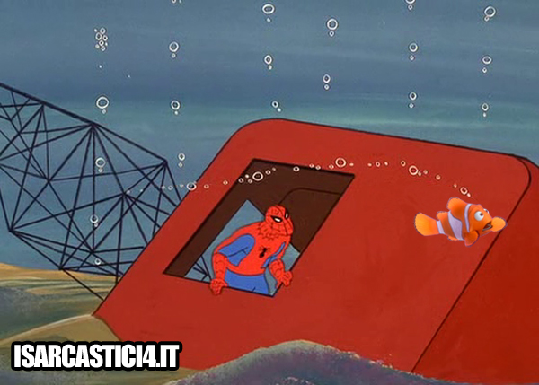 60's Spider-Man meme ita - Finding Nemo, Alla ricerca di nemo