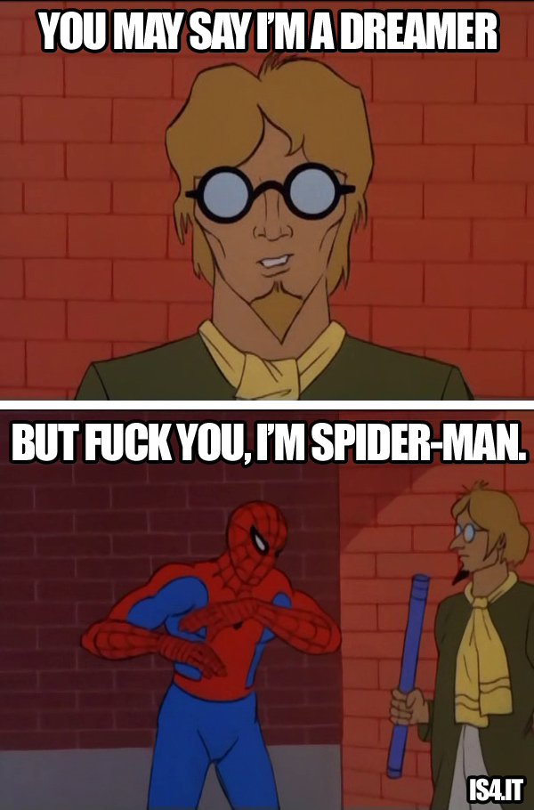60s Spider-Man meme ita -  Imagine