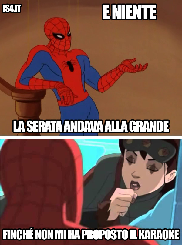 60s Spider-Man meme ita -  Misunderstanding/03