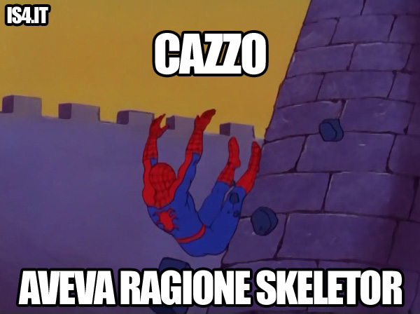 60s Spider-Man meme ita - Grayskull