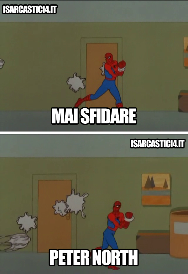 60s Spider-Man meme ita - Porno, mai sfidare Peter North