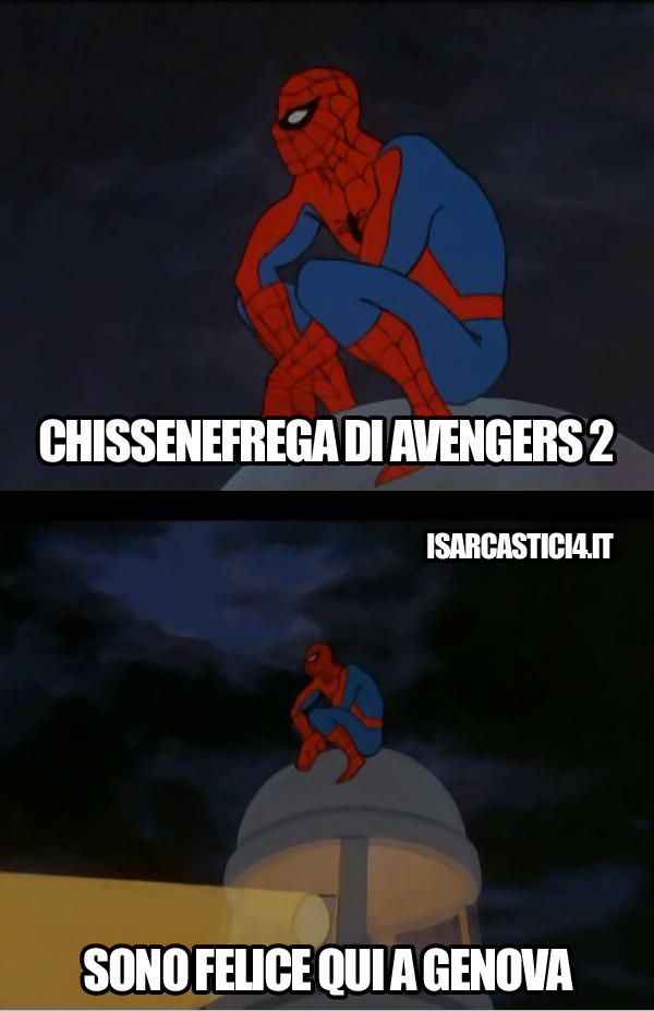 60s Spider-Man meme ita - The Avengers 2