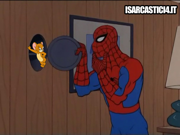 60s Spider-Man meme ita - Tom & Jerry