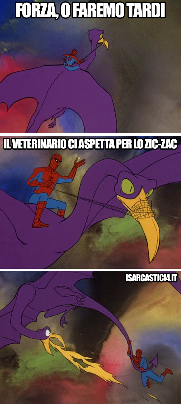 60s Spider-Man meme ita -  Forza!