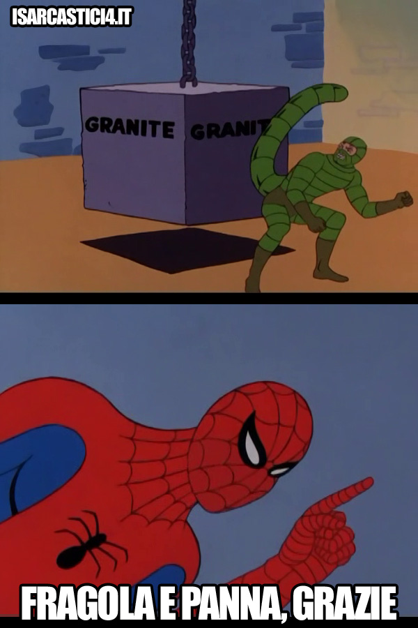 60s Spider-Man meme ita - granite