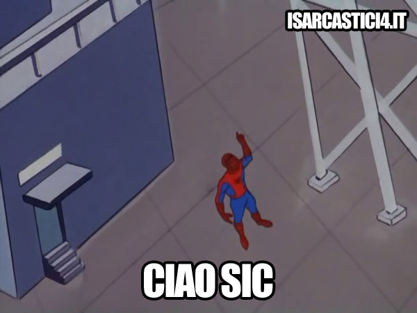 60s Spider-Man meme ita - Simoncelli, Ciao sic