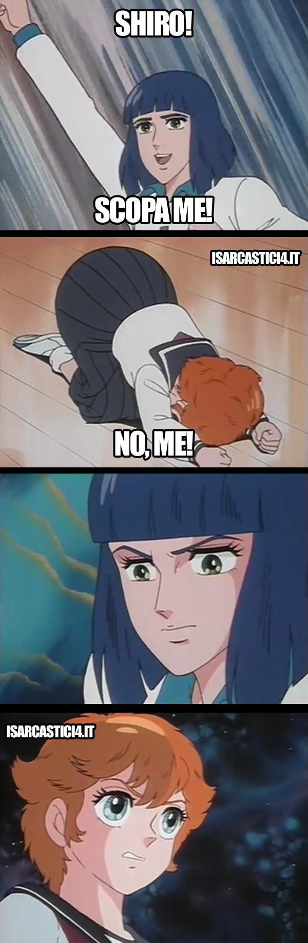 Attacker You, Mila e Shiro memes - Amicizia femminile