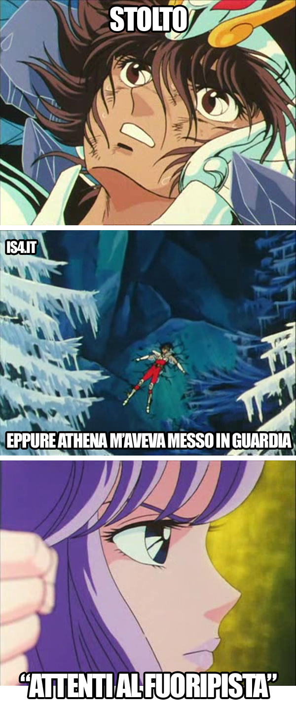 Cavalieri dello zodiaco meme ita - Asgard, il bollettino meteo