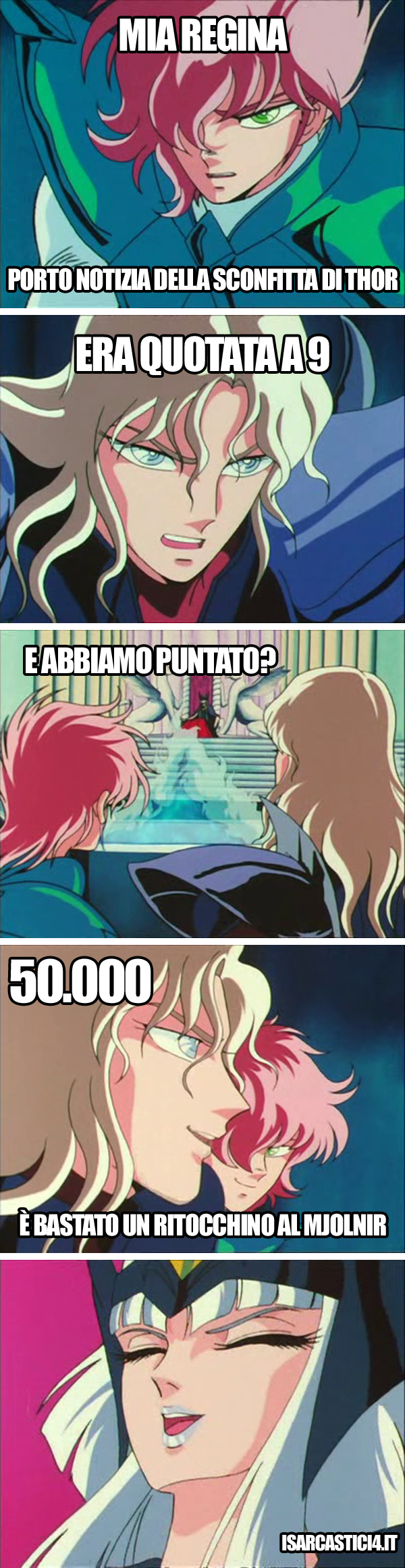 Cavalieri Dello Zodiaco meme ita - Asgard e il calcioscommesse