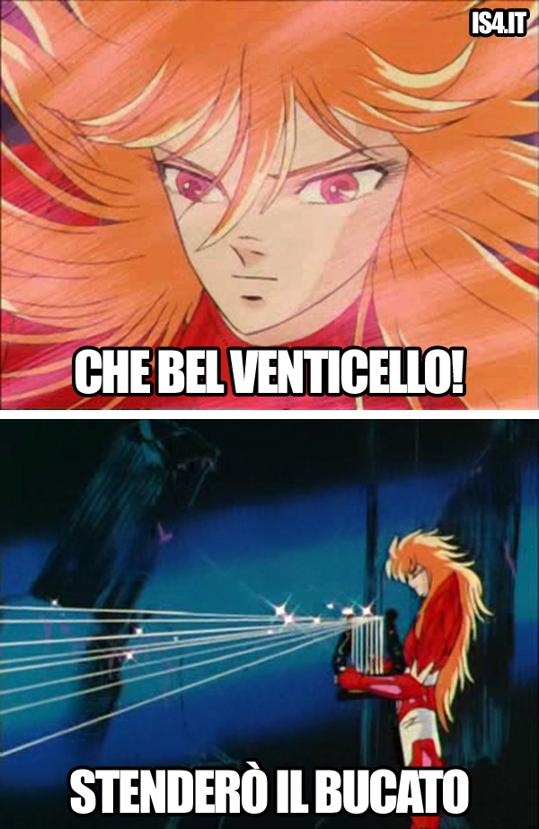 Cavalieri dello zodiaco meme ita, Asgard - Mime e il vento del nord