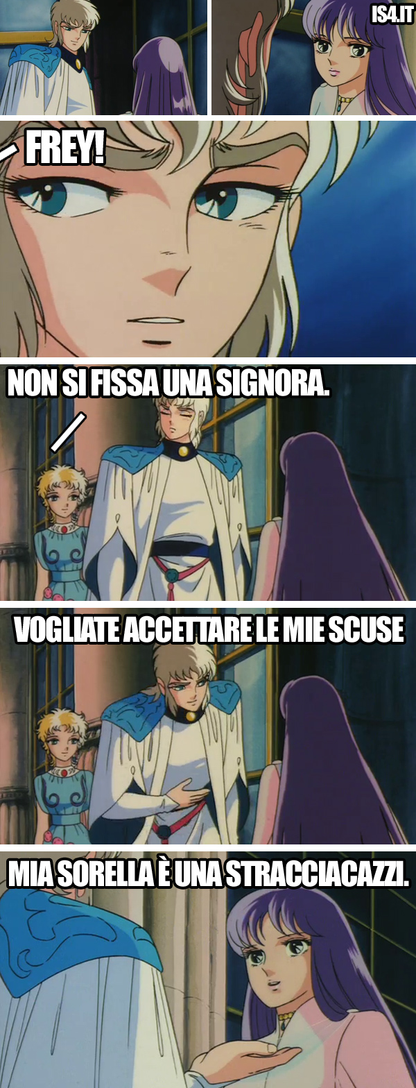 Cavalieri dello zodiaco meme ita - Cock block