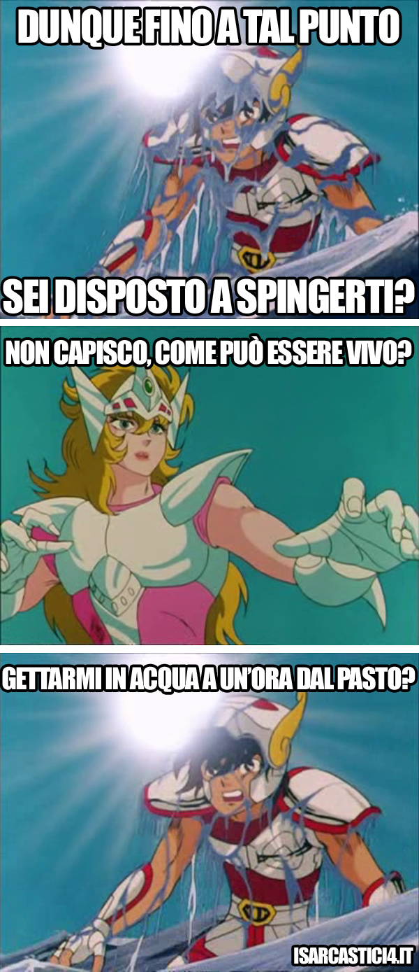 Cavalieri dello zodiaco meme ita - Che cavaliere sei?