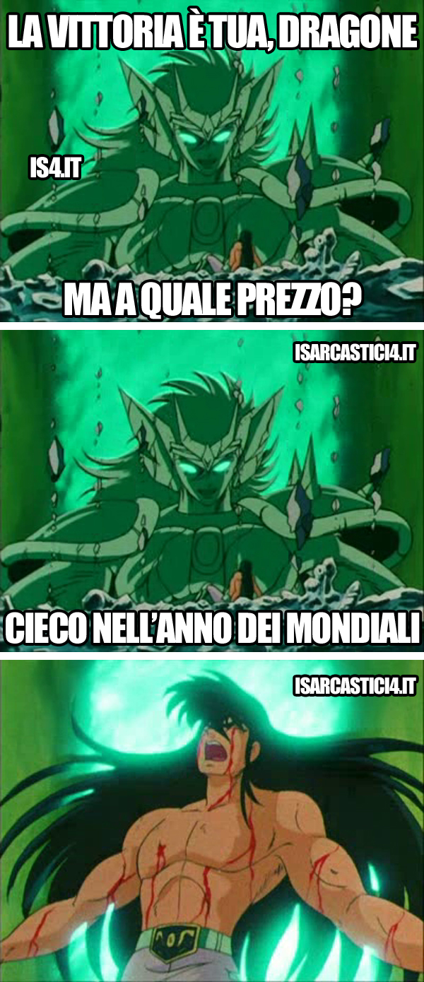 Cavalieri Dello Zodiaco meme ita - Coppa del mondo, mondiali brasile 2014