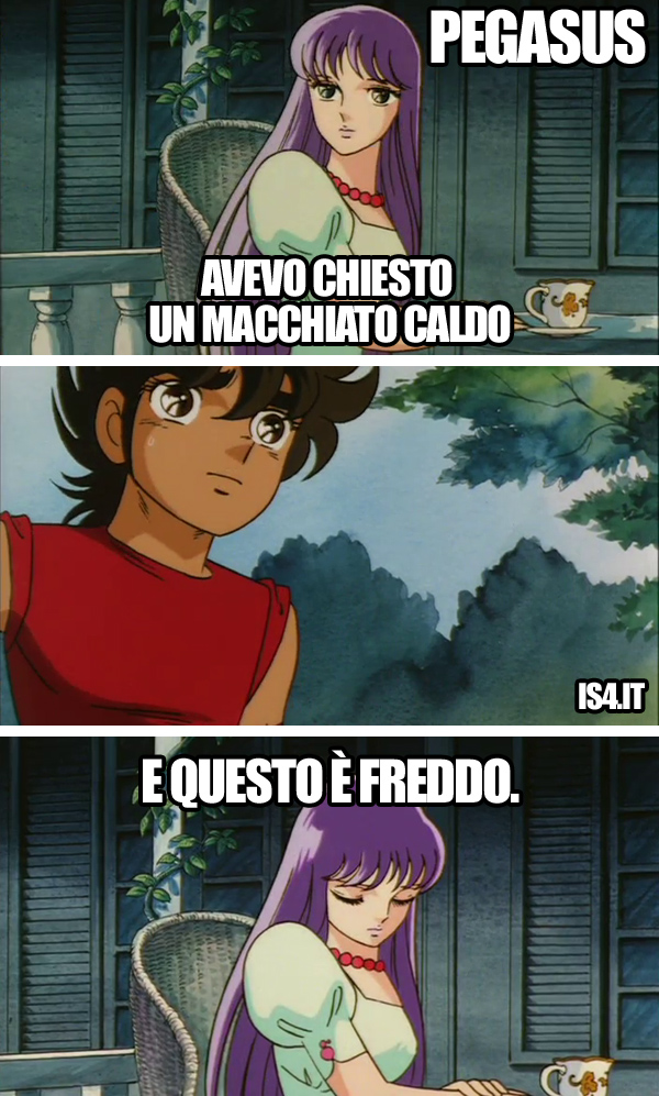 Cavalieri dello zodiaco meme ita - First world problems/03