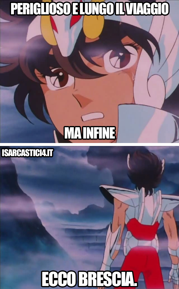 Cavalieri dello zodiaco meme ita - Infine