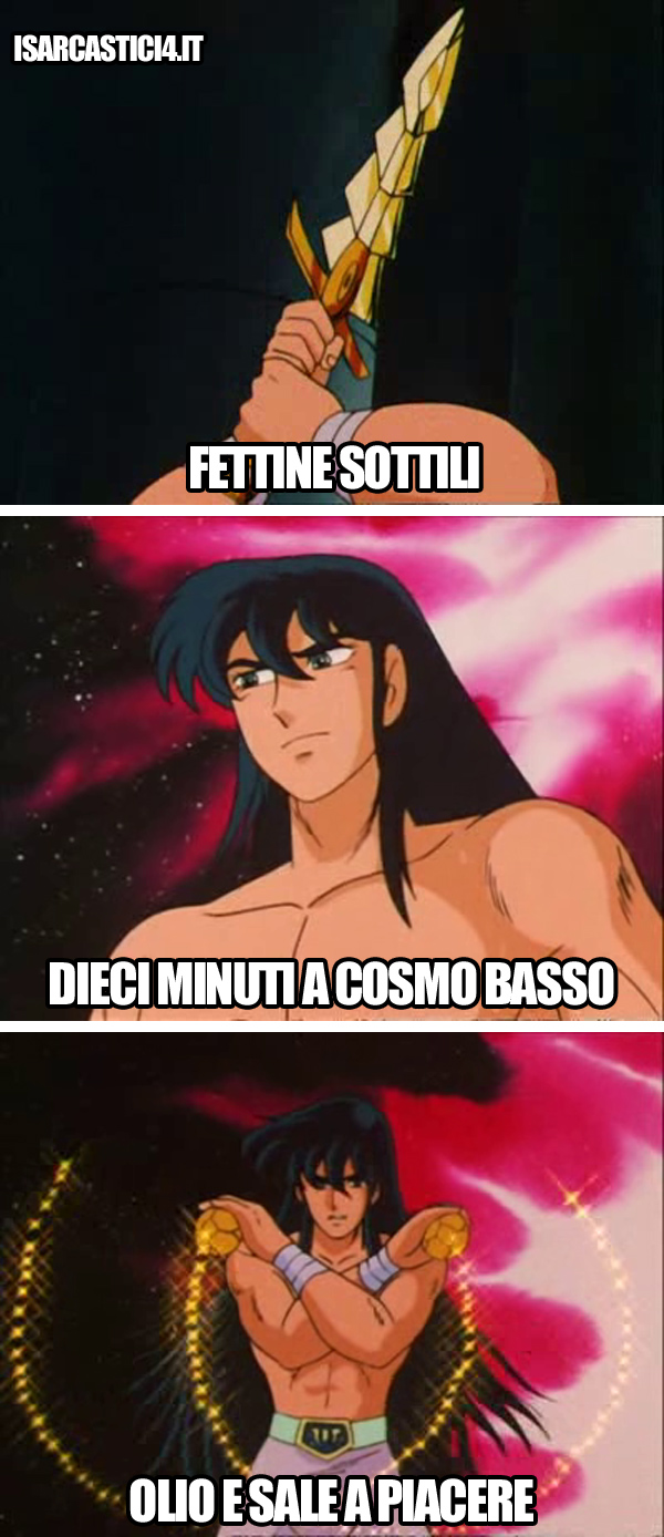 Cavalieri dello zodiaco meme ita - Et voilà