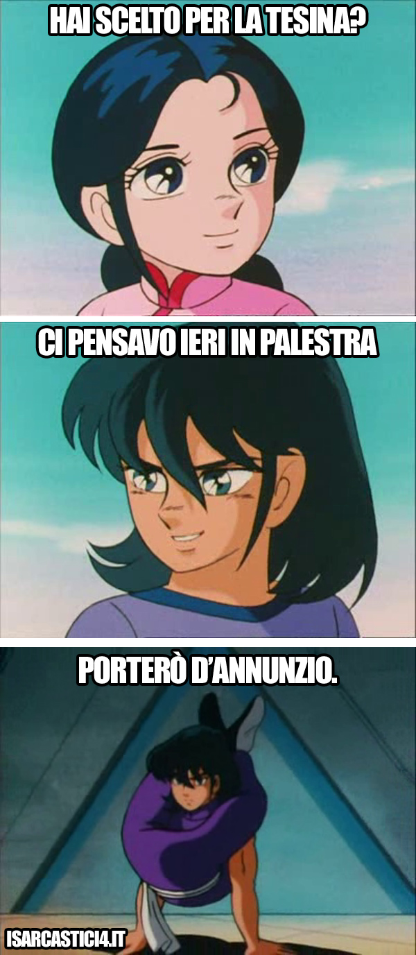 Cavalieri dello zodiaco meme ita - Sirio!