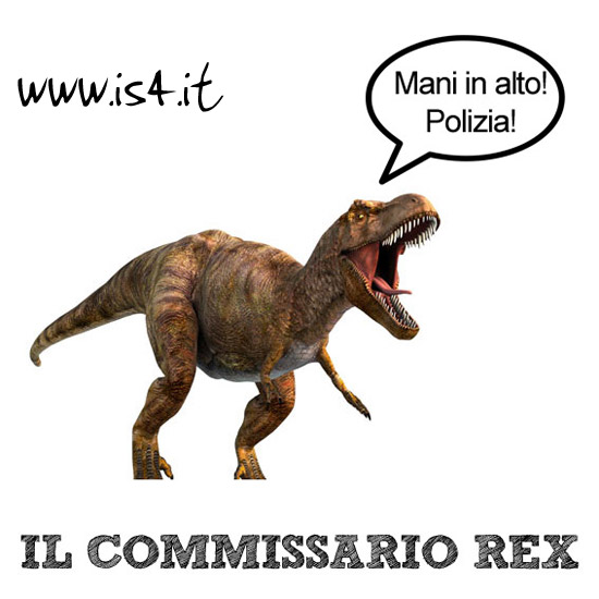 commissario rex tirannosauro rai uno