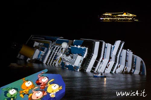 Costa Concordia: lo sdegno della società civile