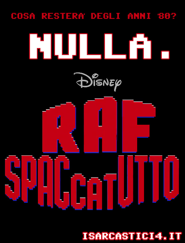 Disney Ralph Spaccatutto - locandine divertenti