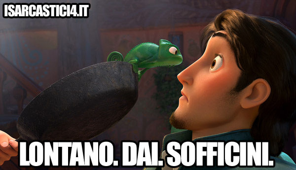 Disney meme - Rapunzel e sofficini