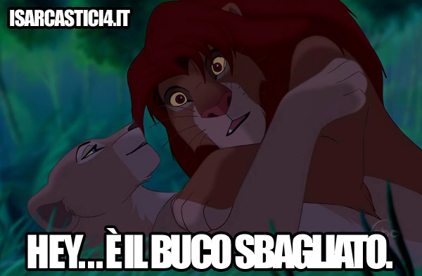 Disney meme - Il re leone