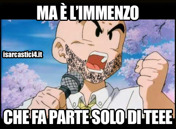 Dragon Ball meme ita - Sangiorgi e Negramaro, testo l'immenso