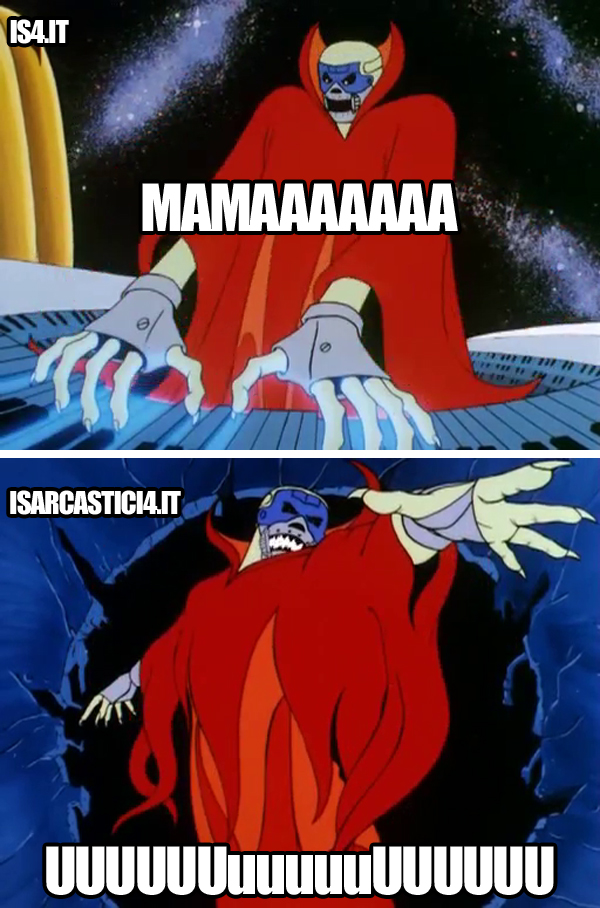 Filmation's Ghostbusters meme ita - Malefix and The Queen