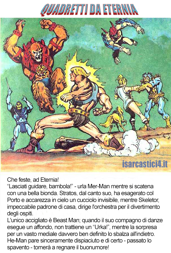  MOTU, Masters Of The Universe meme ita - Quadretti da Eternia/01