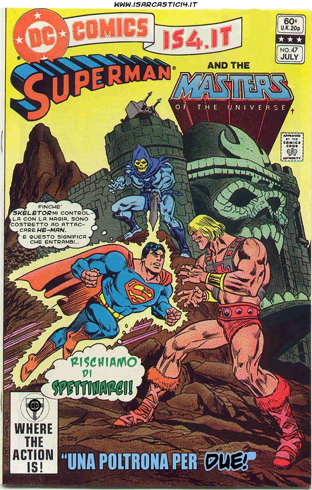 Superman e i MOTU, Masters Of The Universe meme ita - pagina 00 - copertina/cover