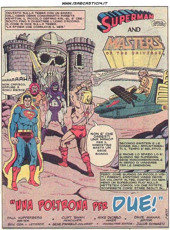 Superman e i MOTU, Masters Of The Universe meme ita - pagina 01