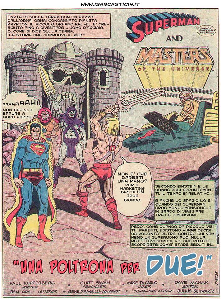 Superman e i MOTU, Masters Of The Universe meme ita - pagina 01