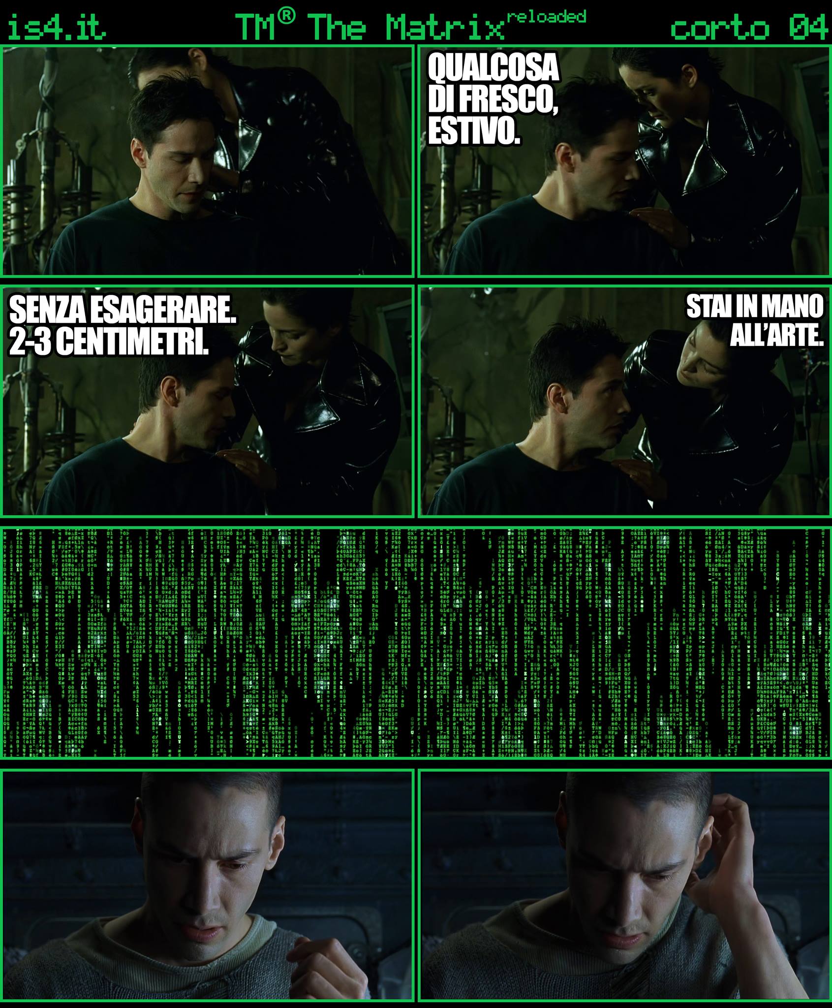 TMR - The Matrix Reloaded - La parodia a fumetti di Matrix