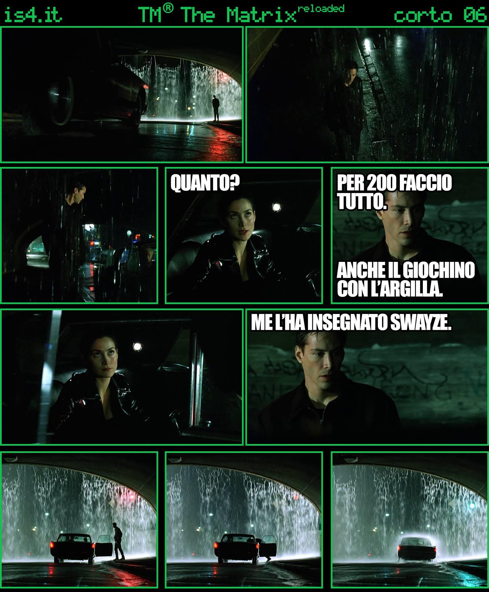 TMR - The Matrix Reloaded - La parodia a fumetti di Matrix