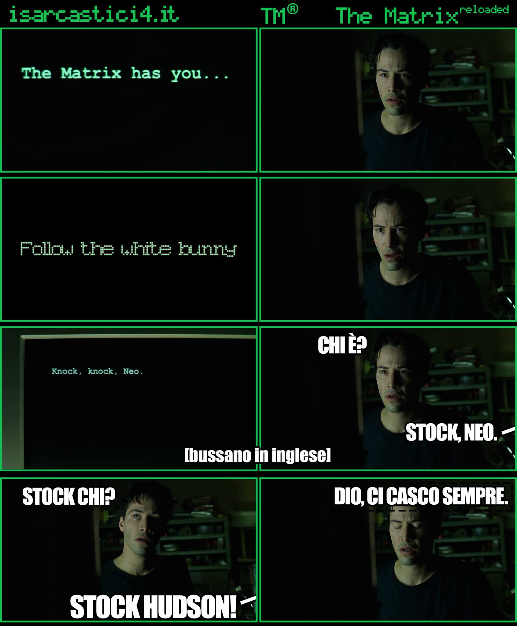 TMR - The Matrix Reloaded - La parodia a fumetti di Matrix